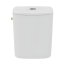 Ideal Standard Tesi Zestaw Toaleta WC AquaBlade bez kołnierza kompaktowa stojąca + spłuczka dopływ boczny + deska zwykła Thin biały T008701+T356701+T352801 - zdjęcie 8
