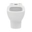 Ideal Standard Tesi Zestaw Toaleta WC AquaBlade bez kołnierza kompaktowa stojąca + spłuczka dopływ boczny + deska zwykła Thin biały T008701+T356701+T352801 - zdjęcie 5