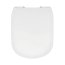 Ideal Standard Tesi Zestaw Toaleta WC AquaBlade bez kołnierza kompaktowa stojąca + spłuczka dopływ boczny + deska zwykła Thin biały T008701+T356701+T352801 - zdjęcie 11