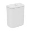 Ideal Standard Tesi Zestaw Toaleta WC AquaBlade bez kołnierza kompaktowa stojąca + spłuczka dopływ dolny + deska wolnoopadająca Thin biały T008701+T356801+T352701 - zdjęcie 7