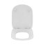 Ideal Standard Tesi Zestaw Toaleta WC AquaBlade bez kołnierza kompaktowa stojąca + spłuczka dopływ boczny + deska wolnoopadająca Thin biały T008701+T356701+T352701 - zdjęcie 13