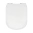 Ideal Standard Tesi Zestaw Toaleta WC AquaBlade bez kołnierza kompaktowa stojąca + spłuczka dopływ boczny + deska wolnoopadająca Thin biały T008701+T356701+T352701 - zdjęcie 14