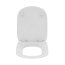 Ideal Standard Tesi Zestaw Toaleta WC AquaBlade bez kołnierza kompaktowa stojąca + spłuczka dopływ dolny + deska zwykła Thin biały T008701+T356801+T352801 - zdjęcie 13