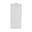 Ideal Standard Tesi Zestaw Toaleta WC AquaBlade bez kołnierza kompaktowa stojąca + spłuczka dopływ dolny + deska zwykła Thin biały T008701+T356801+T352801 - zdjęcie 10