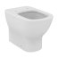 Ideal Standard Tesi Zestaw Toaleta WC stojąca AquaBlade bez kołnierza + deska zwykła Thin biały T007701+T352801 - zdjęcie 3