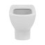 Ideal Standard Tesi Zestaw Toaleta WC stojąca AquaBlade bez kołnierza + deska zwykła Thin biały T007701+T352801 - zdjęcie 4