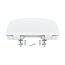 Ideal Standard Tesi Zestaw Toaleta WC AquaBlade bez kołnierza kompaktowa stojąca + spłuczka dopływ dolny + deska wolnoopadająca Thin biały mat T0087V1+T3568V1+T3527V1 - zdjęcie 14
