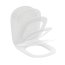 Ideal Standard Tesi Zestaw Toaleta WC AquaBlade bez kołnierza kompaktowa stojąca + spłuczka dopływ dolny + deska wolnoopadająca Thin biały mat T0087V1+T3568V1+T3527V1 - zdjęcie 9