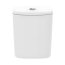Ideal Standard Tesi Zestaw Toaleta WC AquaBlade bez kołnierza kompaktowa stojąca + spłuczka dopływ dolny + deska wolnoopadająca Thin biały mat T0087V1+T3568V1+T3527V1 - zdjęcie 6