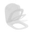 Ideal Standard Tesi Zestaw Toaleta WC stojąca kompakt AquaBlade bez kołnierza + spłuczka dopływ boczny + deska wolnoopadająca Thin biały T008201+T356701+T352701 - zdjęcie 11