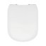 Ideal Standard Tesi Zestaw Toaleta WC stojąca kompakt AquaBlade bez kołnierza + spłuczka dopływ boczny + deska wolnoopadająca Thin biały T008201+T356701+T352701 - zdjęcie 12