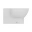Ideal Standard Tesi Zestaw Toaleta WC stojąca kompakt AquaBlade bez kołnierza + spłuczka dopływ boczny + deska wolnoopadająca Thin biały T008201+T356701+T352701 - zdjęcie 6
