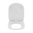 Ideal Standard Tesi Zestaw Toaleta WC stojąca kompakt AquaBlade bez kołnierza + spłuczka dopływ boczny + deska wolnoopadająca Thin biały T008201+T356701+T352701 - zdjęcie 13