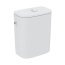 Ideal Standard Tesi Zestaw Toaleta WC stojąca kompakt AquaBlade bez kołnierza + spłuczka dopływ boczny + deska zwykła Thin biały T008201+T356701+T352801 - zdjęcie 7