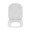 Ideal Standard Tesi Zestaw Toaleta WC stojąca kompakt AquaBlade bez kołnierza + spłuczka dopływ boczny + deska zwykła Thin biały T008201+T356701+T352801 - zdjęcie 14