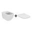 Ideal Standard Tesi Zestaw Toaleta WC stojąca RimLS+ bez kołnierza + deska zwykła biały T493201+T552101 - zdjęcie 1