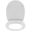 Ideal Standard Tirso Deska wolnoopadająca antybakteryjna sandwich biała z powłoką SmartGuard+ E3354HY - zdjęcie 3
