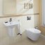 Ideal Standard Tonic Zestaw Toaleta WC podwieszana 54x36 cm z deską sedesową wolnoopadającą, biała K313061+K706101 - zdjęcie 4