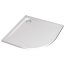 Ideal Standard Ultra Flat Brodzik półokrągły asymetryczny 95x75 cm prawy biały K240401 - zdjęcie 1