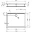 Ideal Standard Ultra Flat Brodzik prostokątny 100x80 cm, biały K518001 - zdjęcie 3
