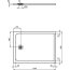 Ideal Standard Ultra Flat S Brodzik prostokątny 120х90 cm biały K8230FR - zdjęcie 2