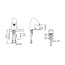 IL Bagno Alessi One by Oras Bezdotykowa bateria umywalkowa 230/12 V chrom 8524FT - zdjęcie 3