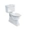 Burlington Close coupled Toaleta WC kompaktowa 45,4x73x78 cm, biała P18 - zdjęcie 1