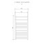 Imers Libra 1 Grzejnik 43x80 cm biały 0612 - zdjęcie 3