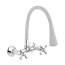 Invena Roma Bateria kuchenna natynkowa elastyczna szara/chrom BC-24-E5S-L - zdjęcie 1