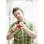 Jamie Oliver Obierak z trzema wymiennymi końcówkami 16 cm, czarny/szary JB6100 - zdjęcie 11