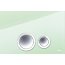 Werit/Jomo Elegance 2.0 Przycisk WC szkło zielony satynowy 167-35001261-00 - zdjęcie 1