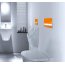 Jomo Exclusive 2.2 Przycisk WC szkło biały mat/chrom mat 167-40001180-00 - zdjęcie 2
