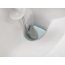 Joseph Joseph Flex Plus Szczotka WC stojąca z miejscem na detergenty, biała/szara 70516 - zdjęcie 6