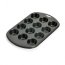 Kaiser Creativ Forma do muffinek Mini 29x18 cm, czarna 2300646220 - zdjęcie 1
