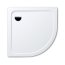 Kaldewei Arrondo 870-1 Brodzik półokrągły 90x90 cm z powierzchnią uszlachetnioną, biały 460000013001 - zdjęcie 1