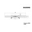 Kaldewei FlowLine Zero 900 Ruszt do odpływu liniowego 90 cm grafit szczotkowany 940000010932 - zdjęcie 3