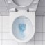 Keramag iCon Zestaw Toaleta WC podwieszana 53x35,5 cm Rimfree z powłoką Keratect z deską sedesową wolnoopadającą Duroplast, biała 204060600+574130 - zdjęcie 6