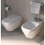 Keramag MyDay Miska WC podwieszana lejowa 54x36 cm z deską zwykłą, biała 201400+575400 - zdjęcie 2