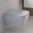 Keramag MyDay Zestaw Toaleta WC podwieszana 54x36 cm Rimfree z deską sedesową wolnoopadającą, biały 201460+575410 - zdjęcie 4
