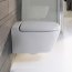 Keramag MyDay Zestaw Toaleta WC podwieszana 54x36 cm Rimfree z deską sedesową wolnoopadającą, biały 201460+575410 - zdjęcie 5