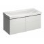 Keramag Xeno2 Szafka podumywalkowa 117,4x46,2x53 cm 4 szuflady, biały połysk 807220000 - zdjęcie 1