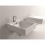 Kerasan Cento Zestaw Toaleta WC podwieszana 51x35 cm z deską sedesową zwykłą, biały 3514+358701 - zdjęcie 4