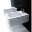 Kerasan Ego Zestaw Toaleta WC podwieszana 50x36 cm z deską sedesową zwykłą, biały 3215+328901 - zdjęcie 5