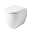 Kerasan Flo Toaleta WC stojąca 52x36 cm Norim bez kołnierza, biała 311201 - zdjęcie 1