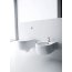 Kerasan Flo Zestaw Toaleta WC podwieszana 36x50 cm z deską sedesową wolnoopadającą Slim, biały 3115+319101 - zdjęcie 2