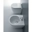 Kerasan Flo Zestaw Toaleta WC stojąca 48x36 cm z deską sedesową zwykłą, biała 311401+318901 - zdjęcie 5