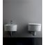 Kerasan K01 Muszla klozetowa miska WC podwieszana 38,5x53,5 cm, biała 4215 - zdjęcie 4