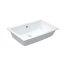 Kerasan Lavabi D'Arredo Umywalka podblatowa 75x34x20,5 cm biała 0225 - zdjęcie 1