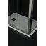Kerasan NoLita Drzwi prysznicowe przesuwne do ścianki bocznej 100x200 cm, profile chrom szkło przejrzyste 745501 - zdjęcie 3