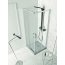 Kerasan NoLita Drzwi prysznicowe przesuwne narożne 100x200 cm z powłoką EasyClean, profile chrom szkło przejrzyste 745706 - zdjęcie 2